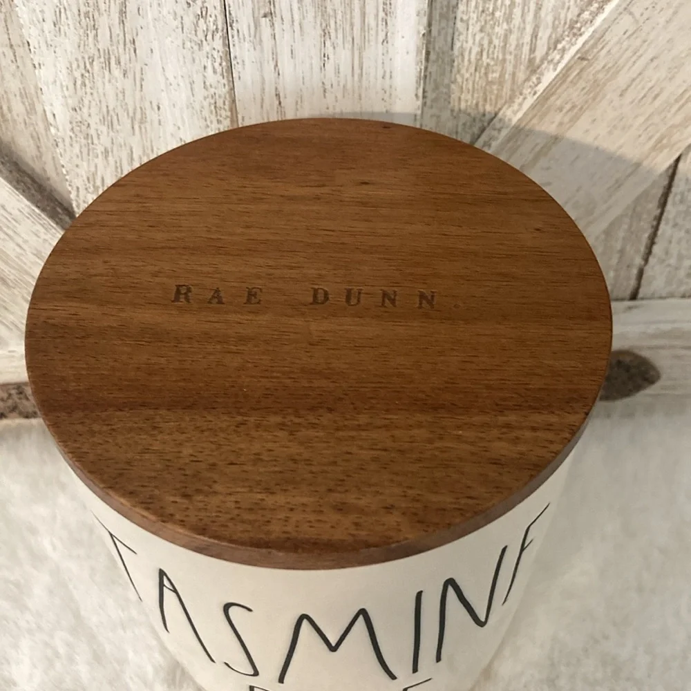 Rae Dunn Jasmine Rice Cellar